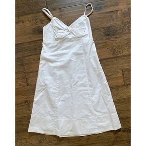 The Limited White A Line Mini Dress
